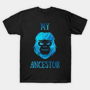 Great Looking Blue Monkey Ancestor T-Shirt